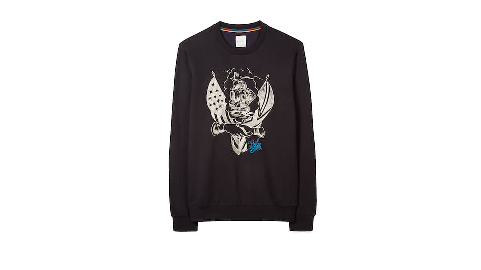 Свитшот из капсульной коллекции «Paul Smith x Mark Mahoney»