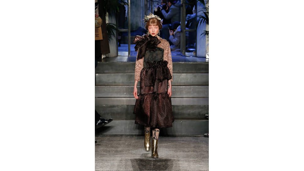 Модели на показе Antonio Marras сезона «осень-зима 2019/20» 