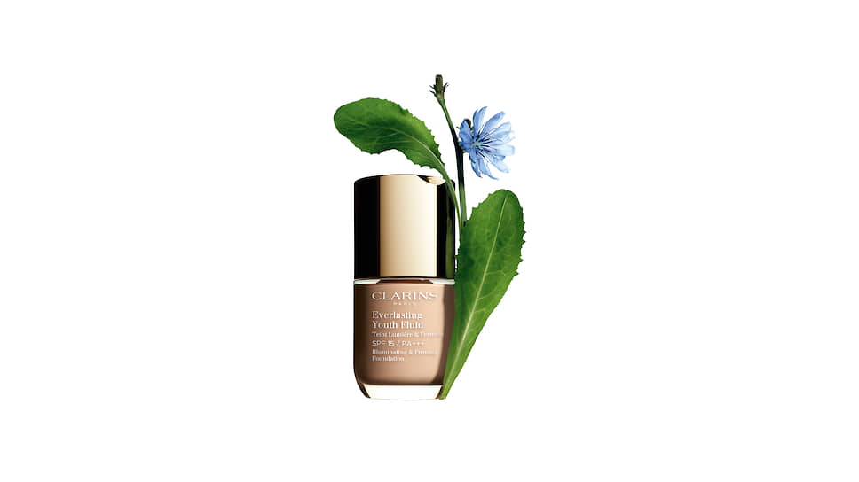 Устойчивый тональный флюид с омолаживающим действием Everlasting Youth, Clarins 