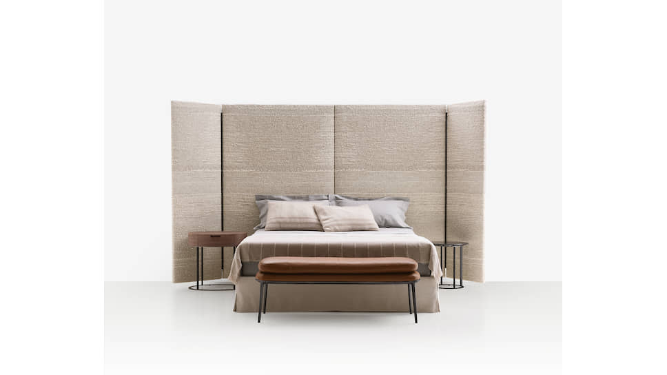 Кровать Dike, дизайн Антонио Читтерио, Maxalto — B&B Italia