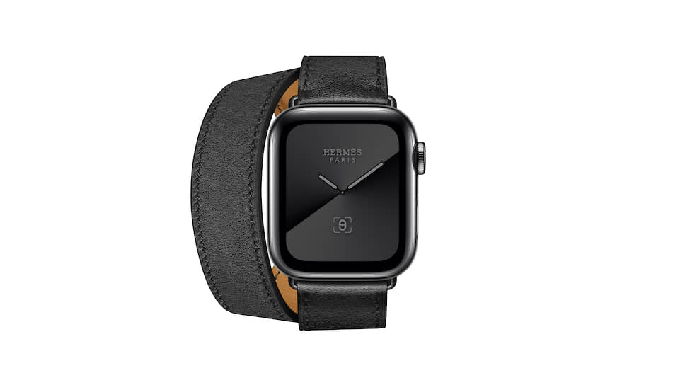 Hermes x Apple, смарт-часы Apple Watch Hermes Series 5, 40 мм, сталь, на базе системы watchOS6 