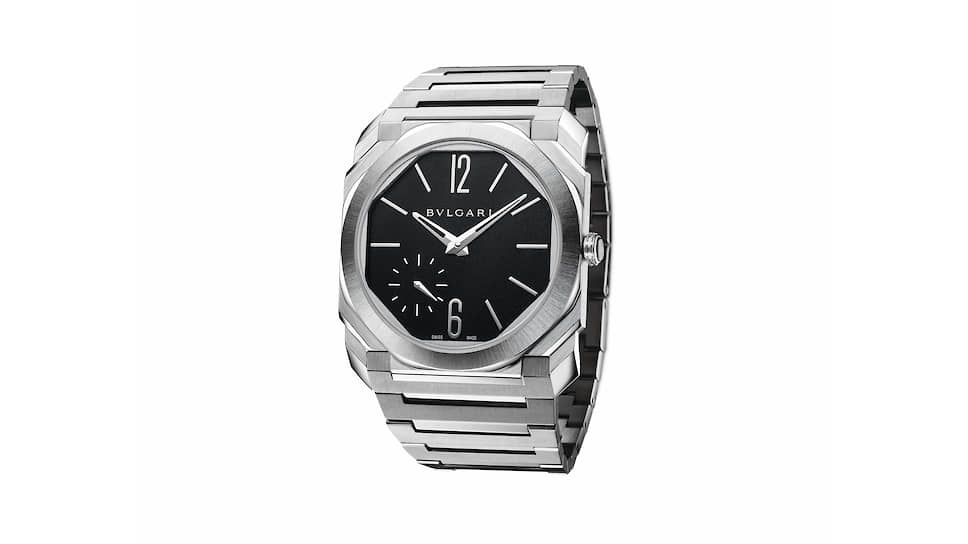 Bvlgari, часы Octo Finissimo Automatic Satin-Polished Steel, 40 мм, сталь, механизм с автоматическим подзаводом, запас хода 60 часов Montblanc, часы Heritage 