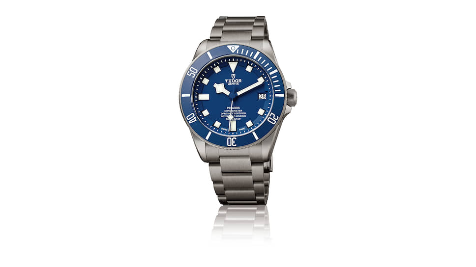 Tudor, часы Pelagos, 42 мм, титан, механизм с автоматическим подзаводом, запас хода 70 часов 