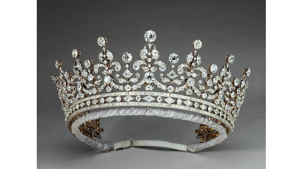 Тиара The Girls of Great Britain and Ireland, серебро, золото, бриллианты, 1893 год 