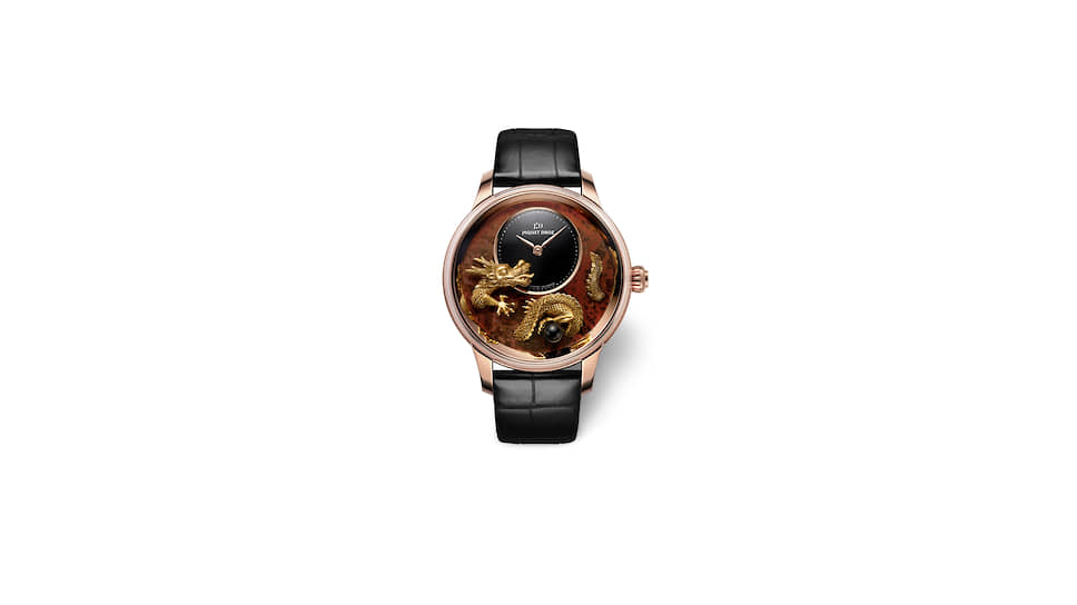 Jaquet Droz Petite Heure Minute Relief Dragon