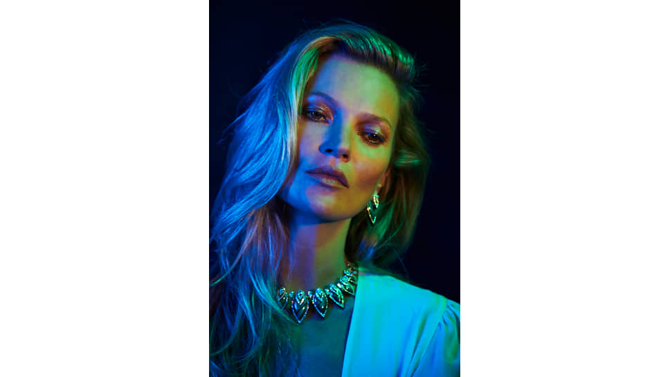 Кейт Мосс на съемках кампании No Rules by Kate Moss 