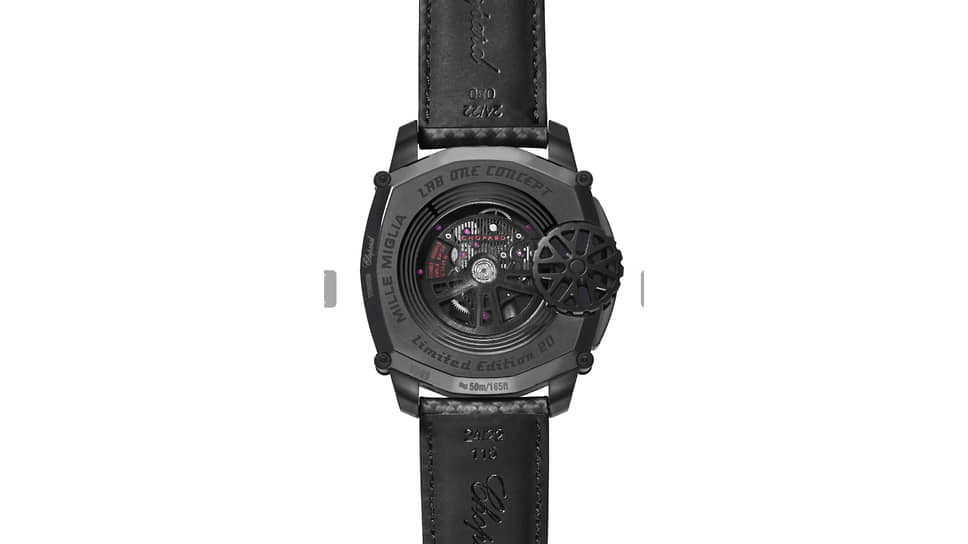Задняя часть часов Chopard Mille Miglia Lab One  