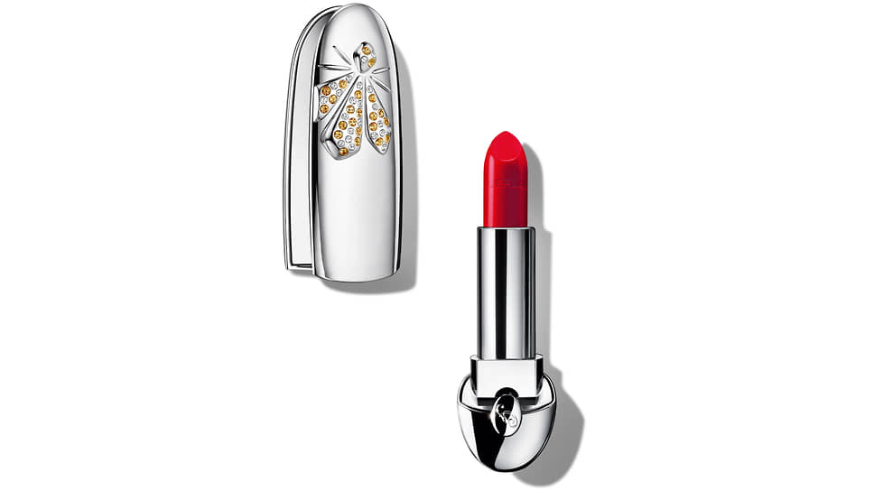 Губная помада и футляр Rouge G, Guerlain 