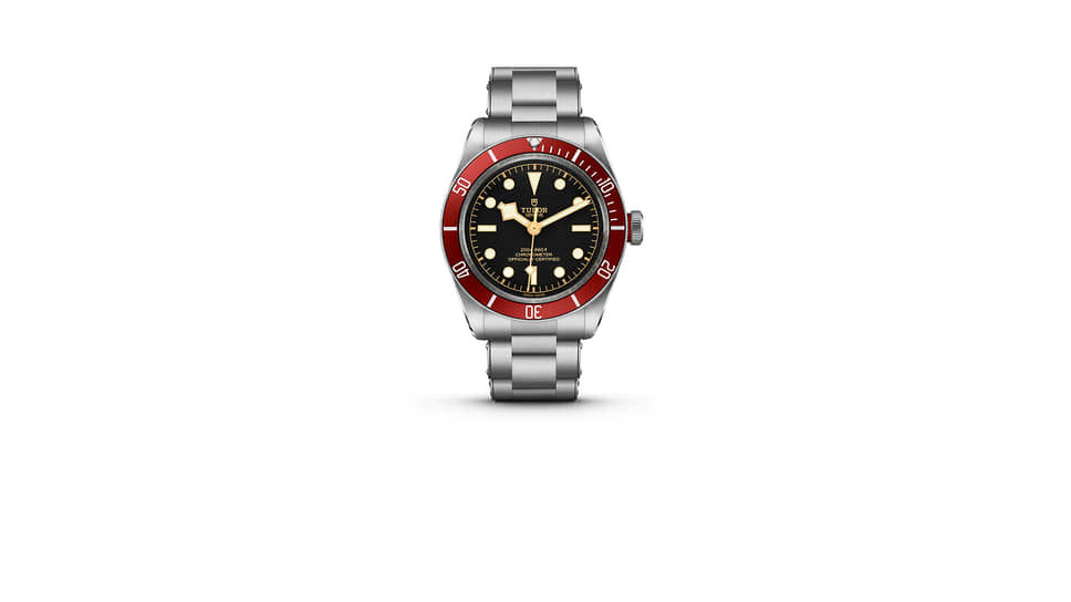 Часы Black Bay, Tudor, сталь, механизм с автоматическим подзаводом
