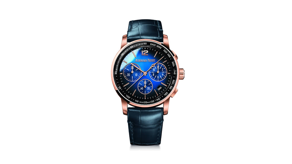Часы Code 11.59, Audemars Piguet, 41 мм, розовое золото, механизм с автоматическим подзаводом