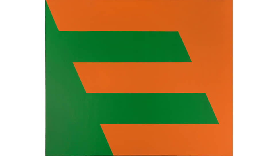 Кармен Эррера, «Green and Orange», 1958 год 