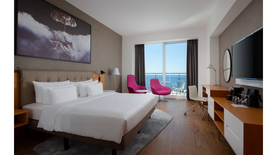 В номере отеля Radisson Collection Paradise Resort & Spa, Sochi 