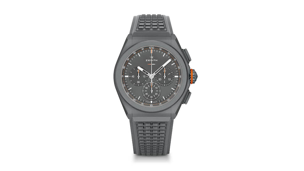 Zenith, часы Defy 21 Land Rover Edition, титан, механизм с автоматическим подзаводом 