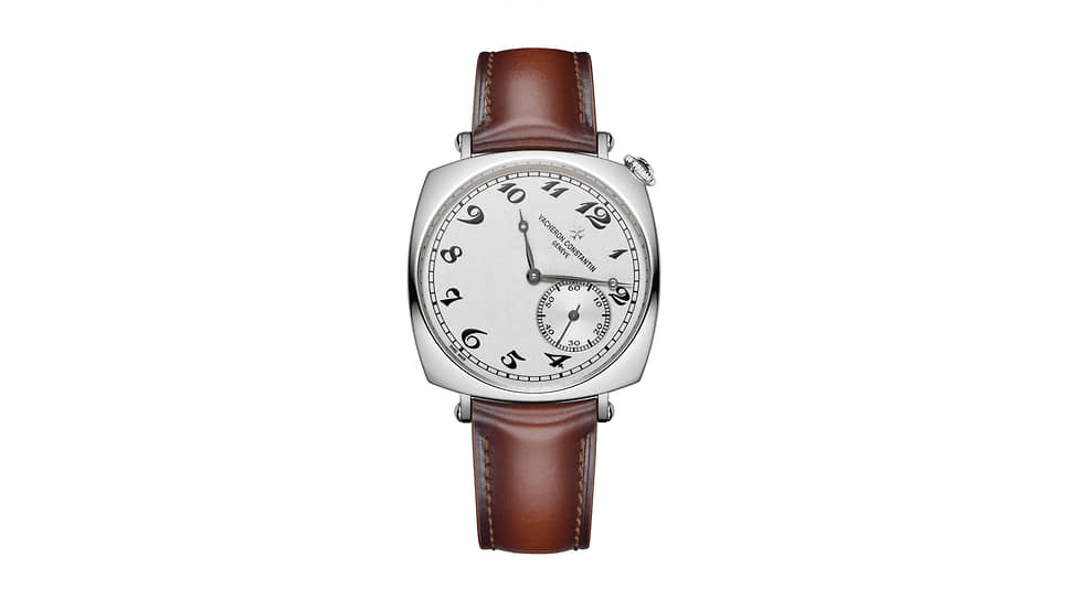 Vacheron Constantin, часы Historiques American 1921, 40 мм, белое золото, механизм с ручным подзаводом, запас хода 65 часов