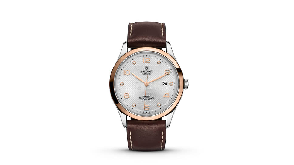 Tudor, часы 1926, 41 мм, сталь, розовое золото, механизм с автоматическим подзаводом, запас хода 38 часов