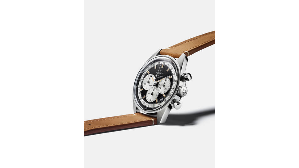 Zenith Chronomaster Original выпускается в стали или в розовом золоте, на браслете или на ремешке из телячьей кожи 