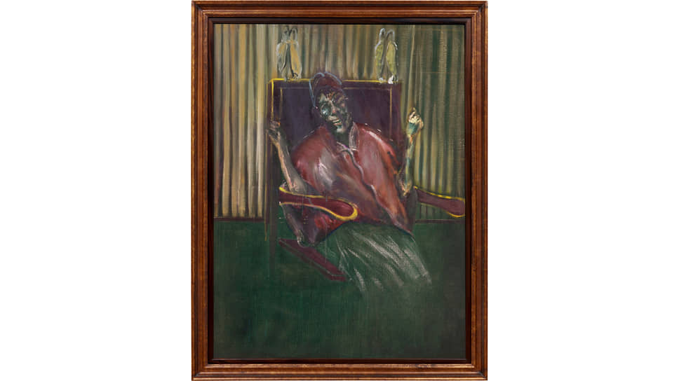 Фрэнсис Бэкон, «Священник с совами», ок. 1958 года