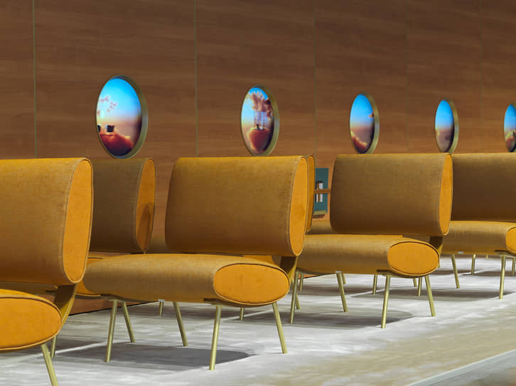 Кресло D.154.5 по эскизам Джо Понти 