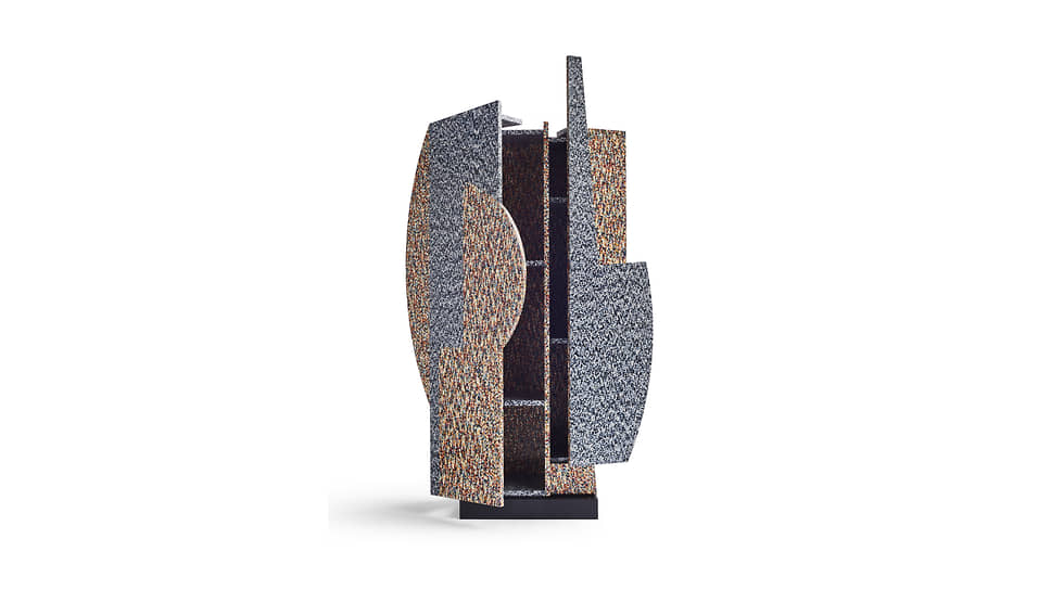 Шкаф Luna e Sole, дизайн Алессандро Мендини, коллекция Tre Primitivi, Galleria Luisa Delle Piane, Милан 