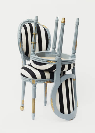 Стул из проекта Dior Medallion Chair от Dimorestudio 