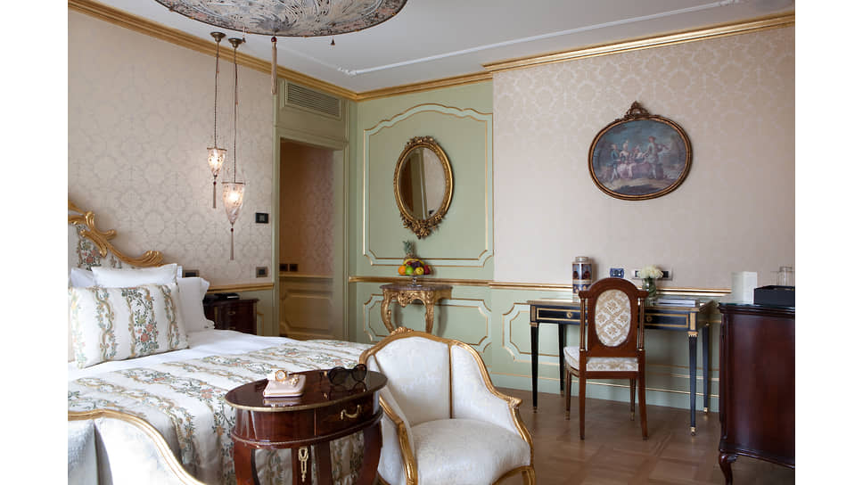 В номере отеля Baglioni Hotel Luna 