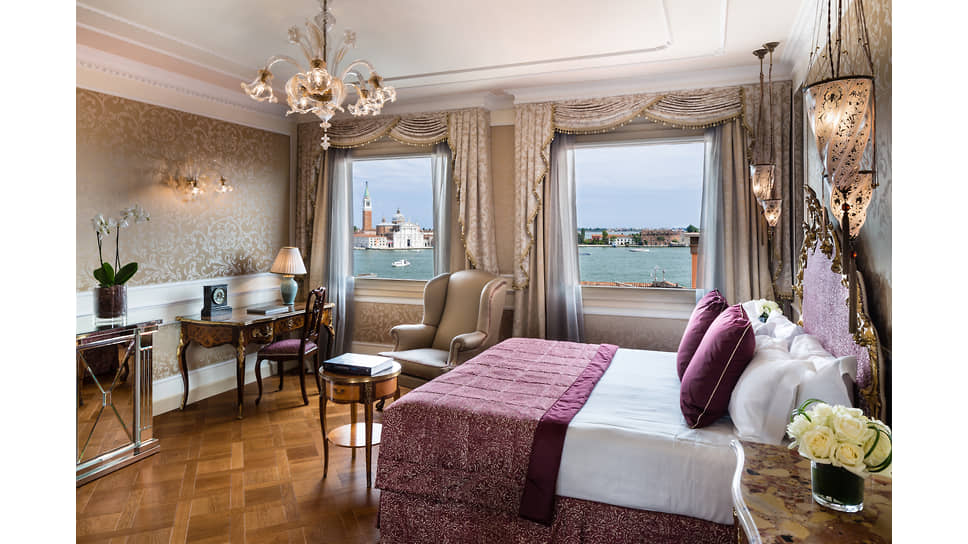 В номере отеля Baglioni Hotel Luna 