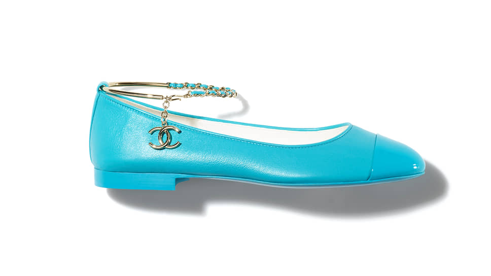 Туфли Chanel, кожа 