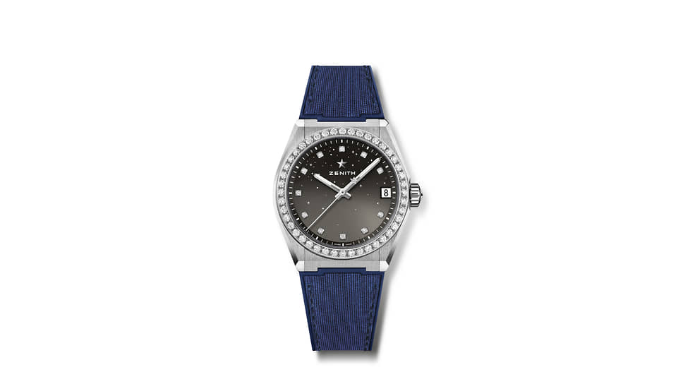 Defy Midnight — стальной корпус 36 мм, бриллиантовый безель