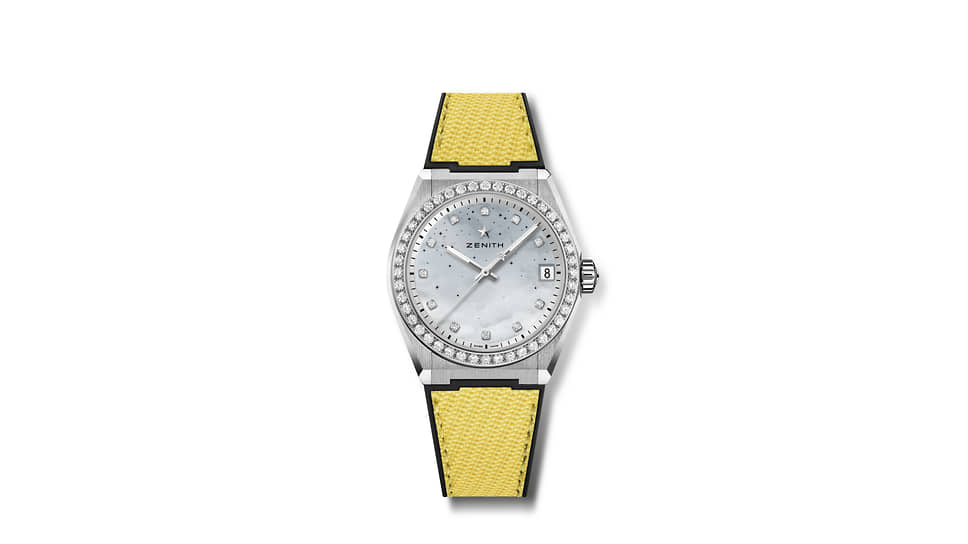 Defy Midnight — стальной корпус 36 мм, бриллиантовый безель