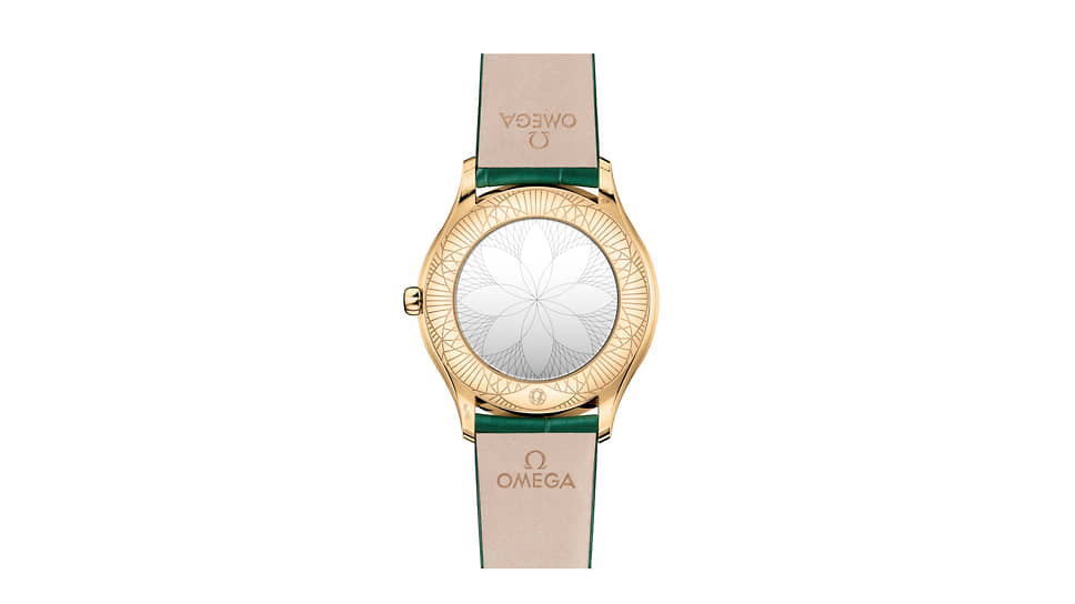 Задняя часть часов из новой линейки De Ville Tresor от Omega