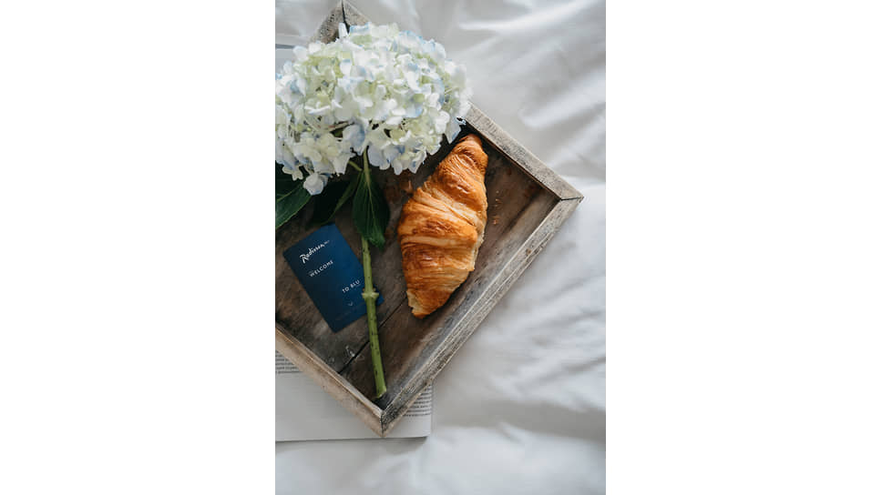 Завтрак в отеле Radisson Blu Olympiyskiy Hotel Moscow 