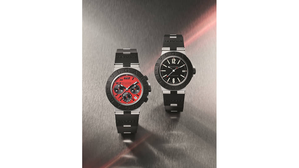 Bvlgari Aluminium Chronograph Ducati Special Edition. Хронограф с механическим калибром BVL 130 с автоподзаводом в 40-миллиметровом корпусе 