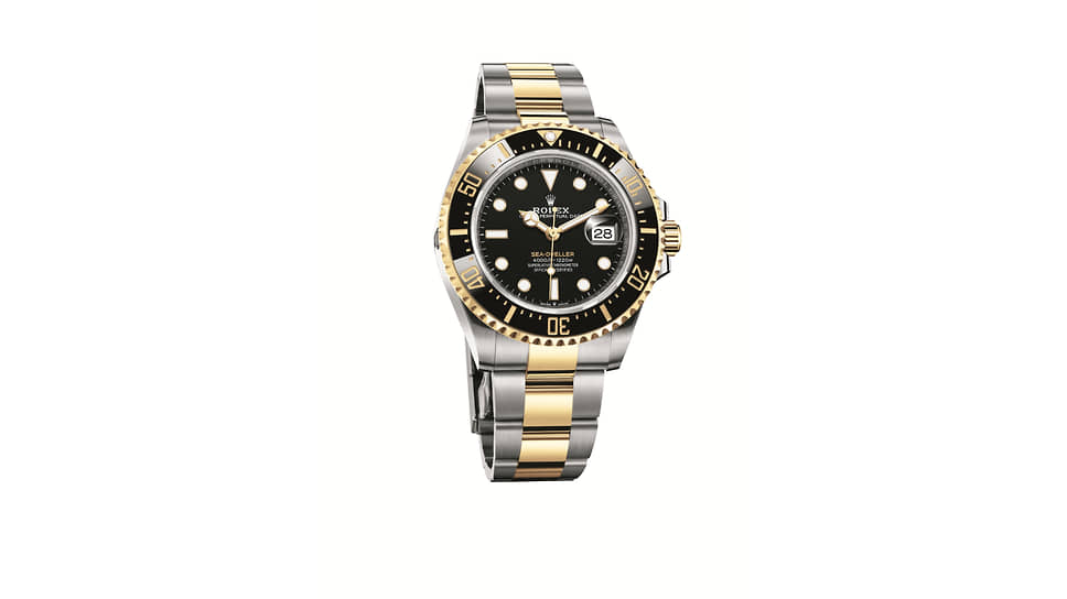 Rolex Sea-Dweller, корпус из стали и желтого золота