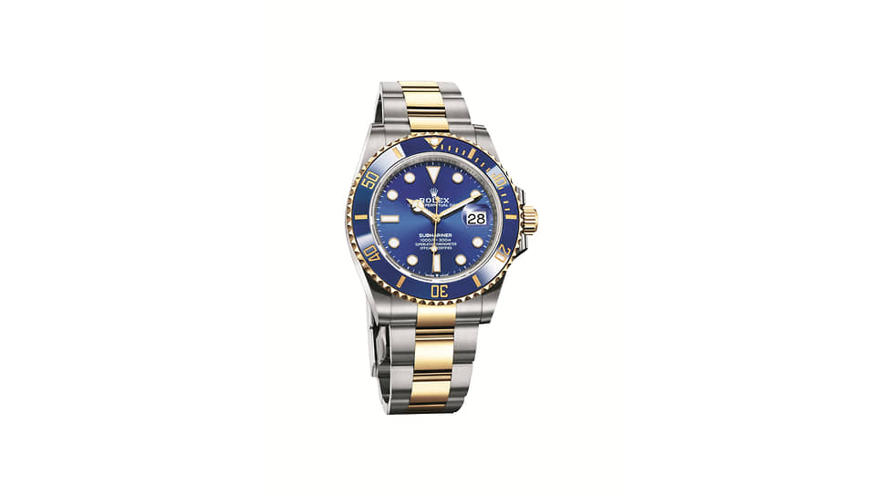 Rolex Submariner Date, корпус из стали и желтого золота