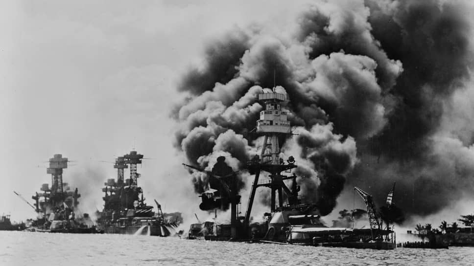 Нападение японского флота на военно-морскую базу Перл-Харбор — переломный момент в истории американской экономики 