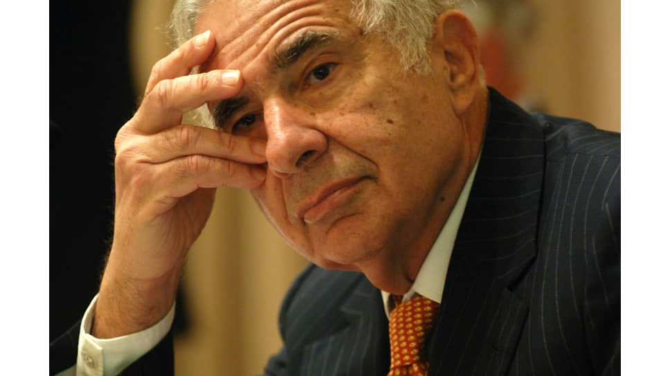Миллиардер и инвестор Карл Айкан в Нью-Йорке. 2006 год 