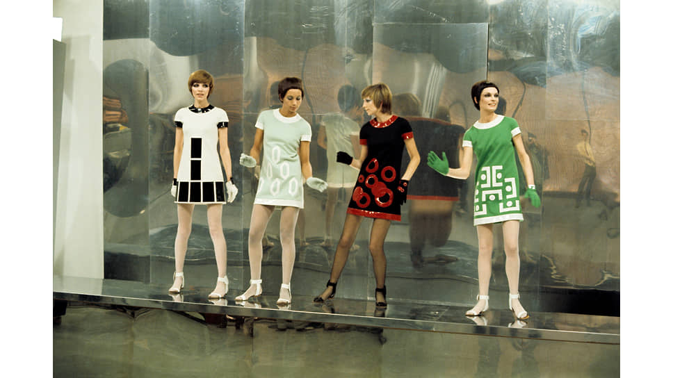 Показ Pierre Cardin, Париж, 1967 