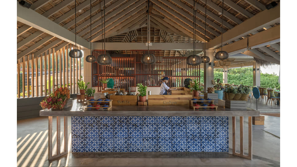 Интерьеры отеля Cora Cora Maldives 