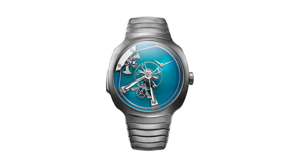 H. Moser & Cie x MB&F Streamliner Pandamonium. Часы с музыкой, разработанные марками Эдуарда Мейлана и Максимилиана Бюссера, должны были стать одним из фаворитов Only Watch в этом году 