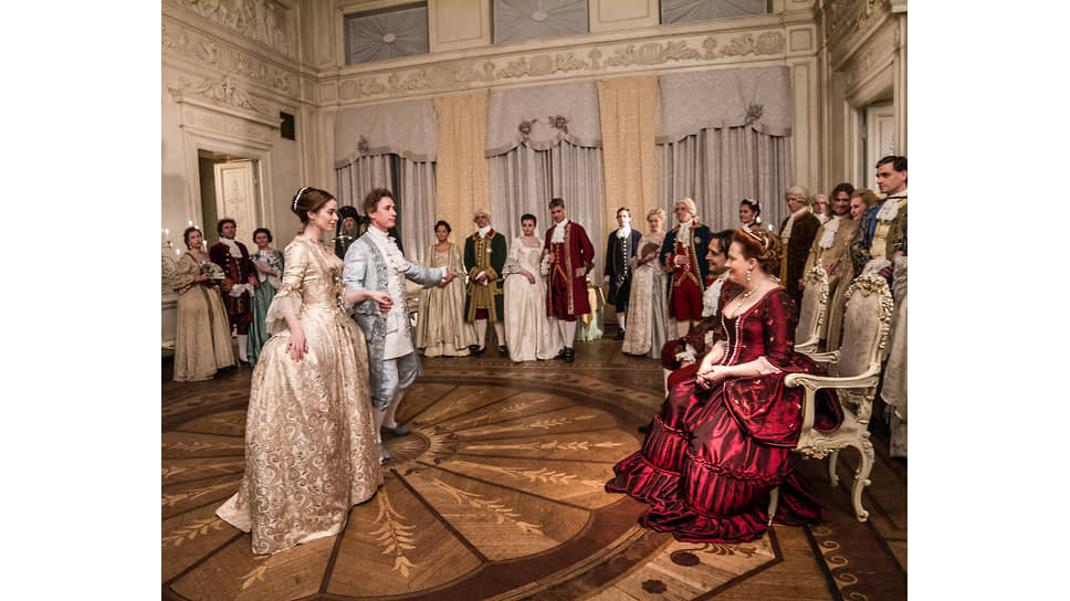 Кадр из сериала «Екатерина», 2014 год 
