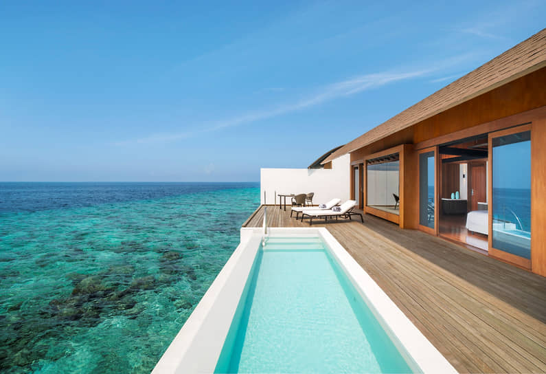 Виды курорта The Westin Maldives Miriandhoo Resort 