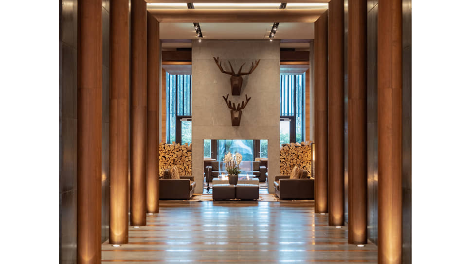 Интерьеры отеля The Chedi Andermatt