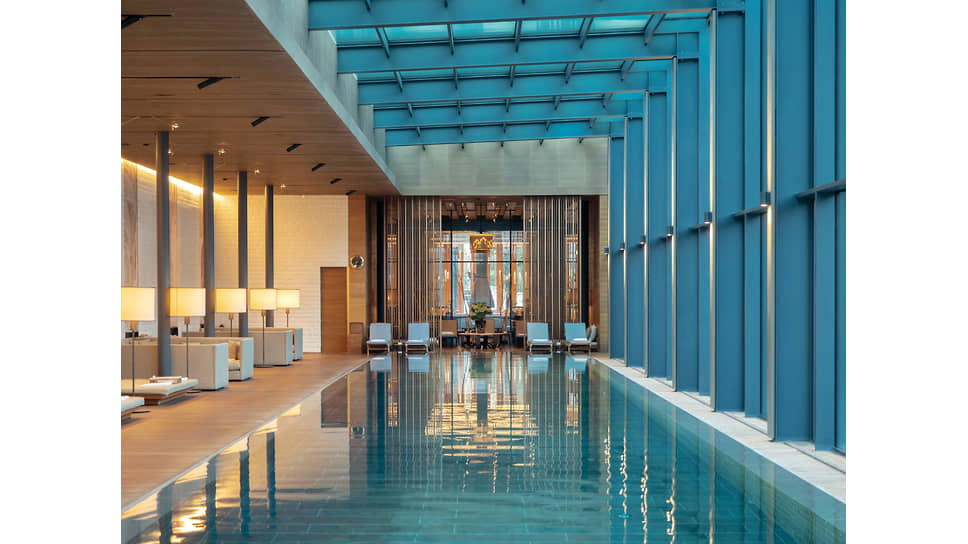 Интерьеры отеля The Chedi Andermatt