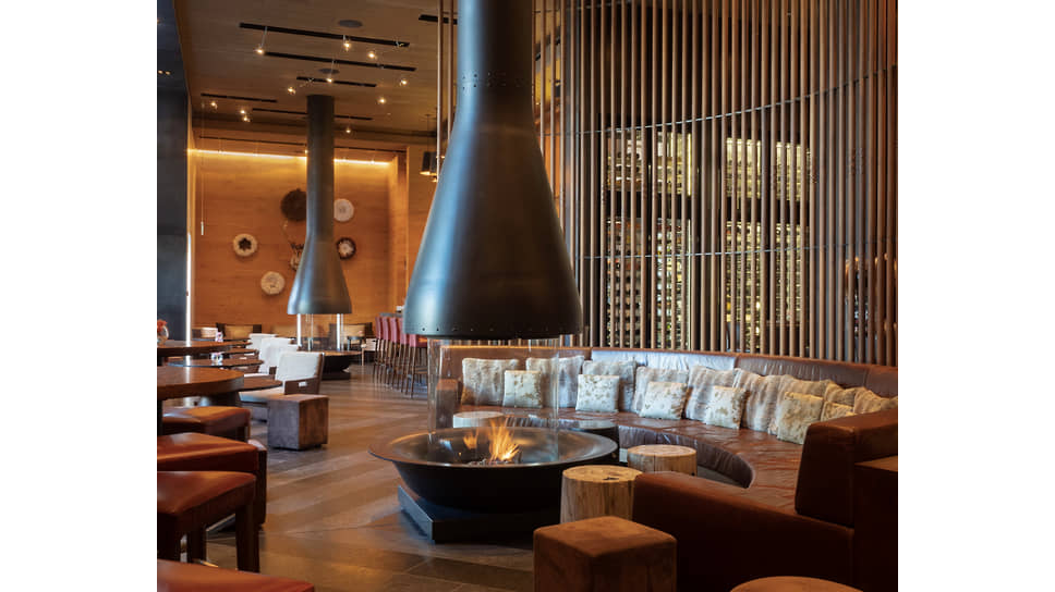 Интерьеры отеля The Chedi Andermatt