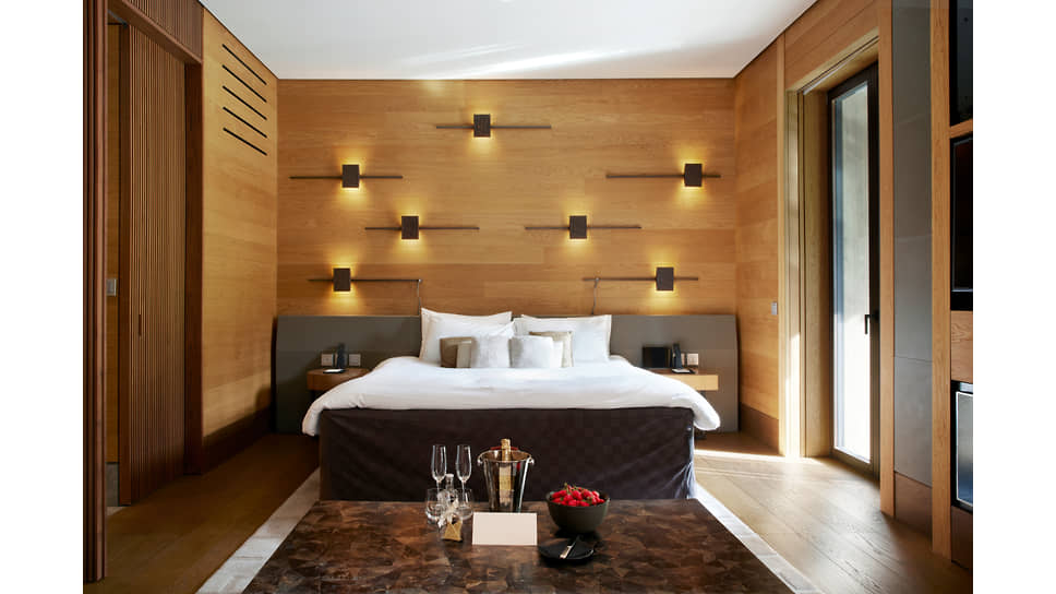 Интерьеры отеля The Chedi Andermatt