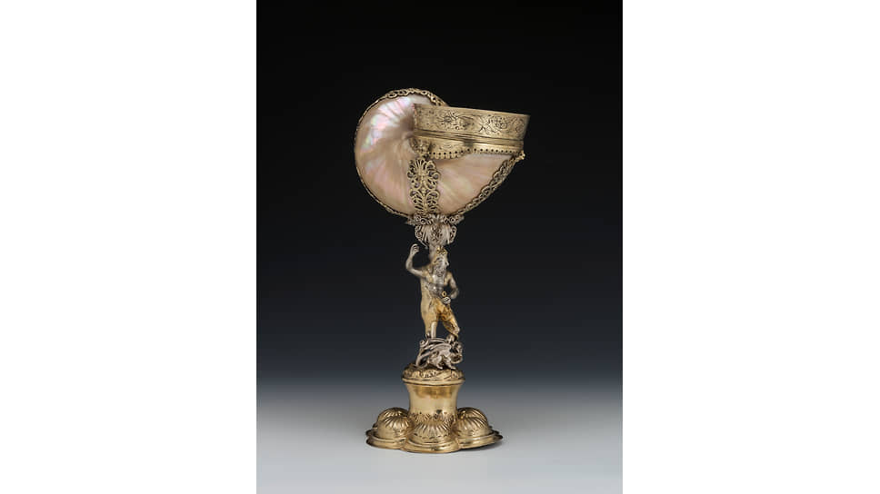 Кубок-наутилус. Ганс Клаус, 1650–1657