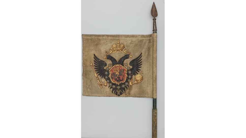 Штандарт Кирасирского полка, Россия, 1730–1740-е