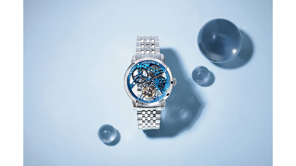 Agelocer Tourbillon в корпусе 40 мм из стали