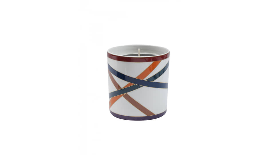 Ароматическая свеча Nastri, Missoni. Ноты: гвоздика, розмарин, черный перец, корица, жасмин, пачули, кедр, мед, ваниль, амбра, листья фиалки и табака. Bosco Casa