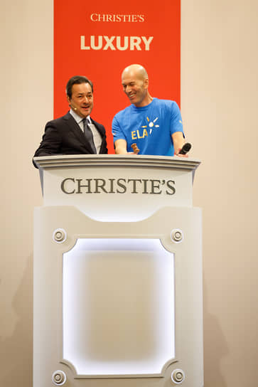 Аукционист Christie’s Рахул Кадакия уступил молоток Зинедину Зидану 